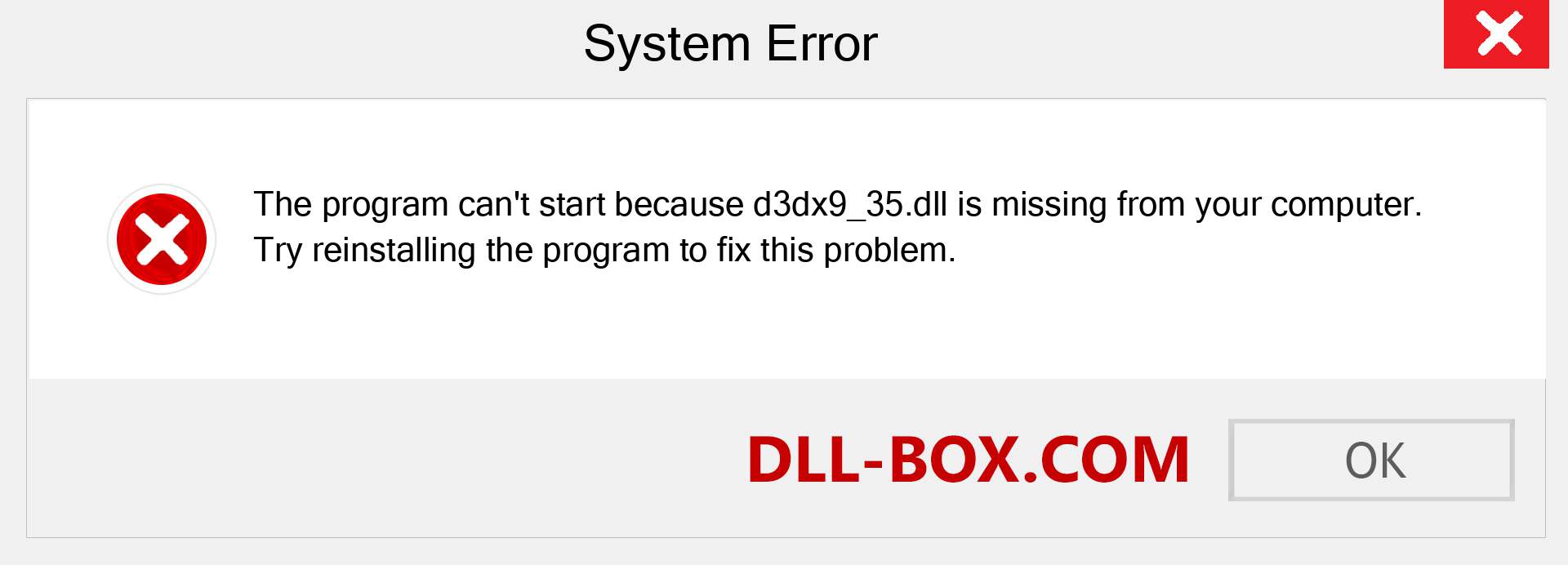  d3dx9_35.dll file is missing?. Download for Windows 7, 8, 10 - Fix  d3dx9_35 dll Missing Error on Windows, photos, images